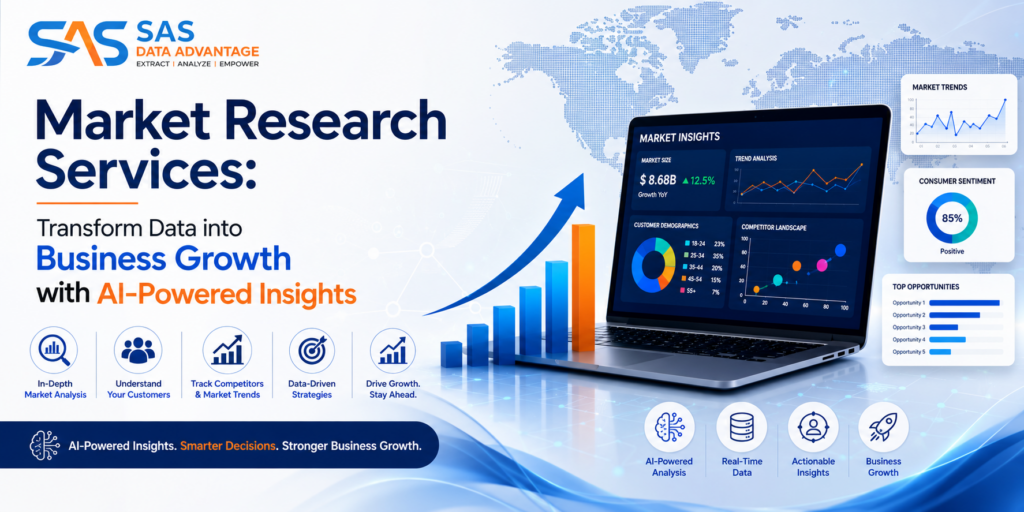 Market Research Services: Transform Data into Business Growth with AI-Powered Insights